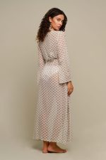 Woman in white kimono