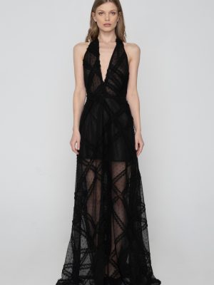 Black Swan Maxi Dress