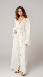 Golden Serenity Kimono - Image 2