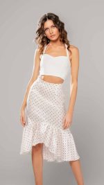 Ethereal dots skirt
