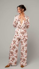 Amour en fleur pants