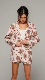 Floral power jacket