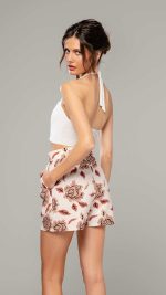 Floral power shorts - Image 4