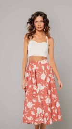 Terracota Blossom skirt - Image 2