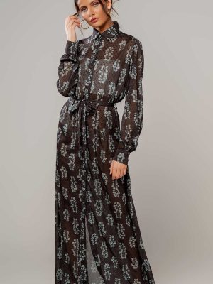 Fleur noir dress