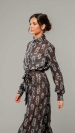 Fleur noir dress - Image 4