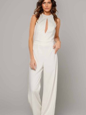 Ivory elegance jumpsuit