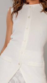 Ivory grace Vest