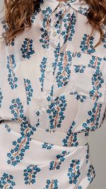 Blue porcelain shirt - Image 2