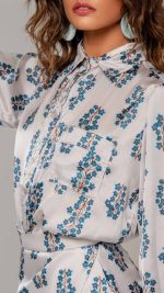 Blue porcelain shirt - Image 3