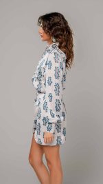 Blue porcelain shirt - Image 9