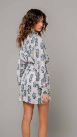 Blue porcelain shirt - Image 8