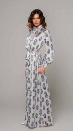 Blue porcelain dress - Image 3