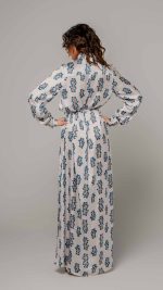 Blue porcelain dress - Image 7