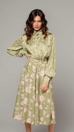 Golden olive shirt - Image 4