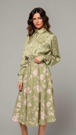 Golden olive shirt - Image 7